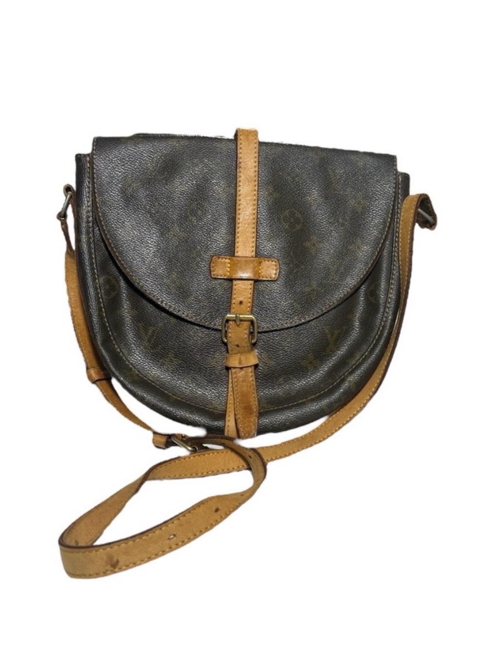 Louis Vuitton Monogram Canvas LV Chantilly GM Crossbody Bag Purse - Picture 5 of 10